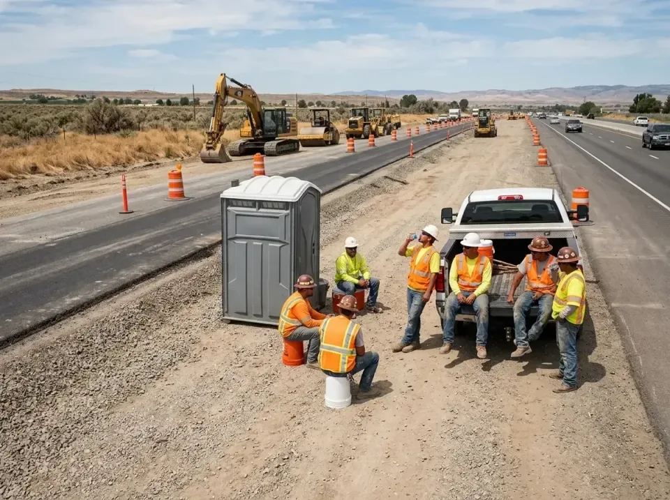 highway-road-construction-crew-007 — frequently asked questions, Porta Potty and Restroom Rentals in Westminster, LA